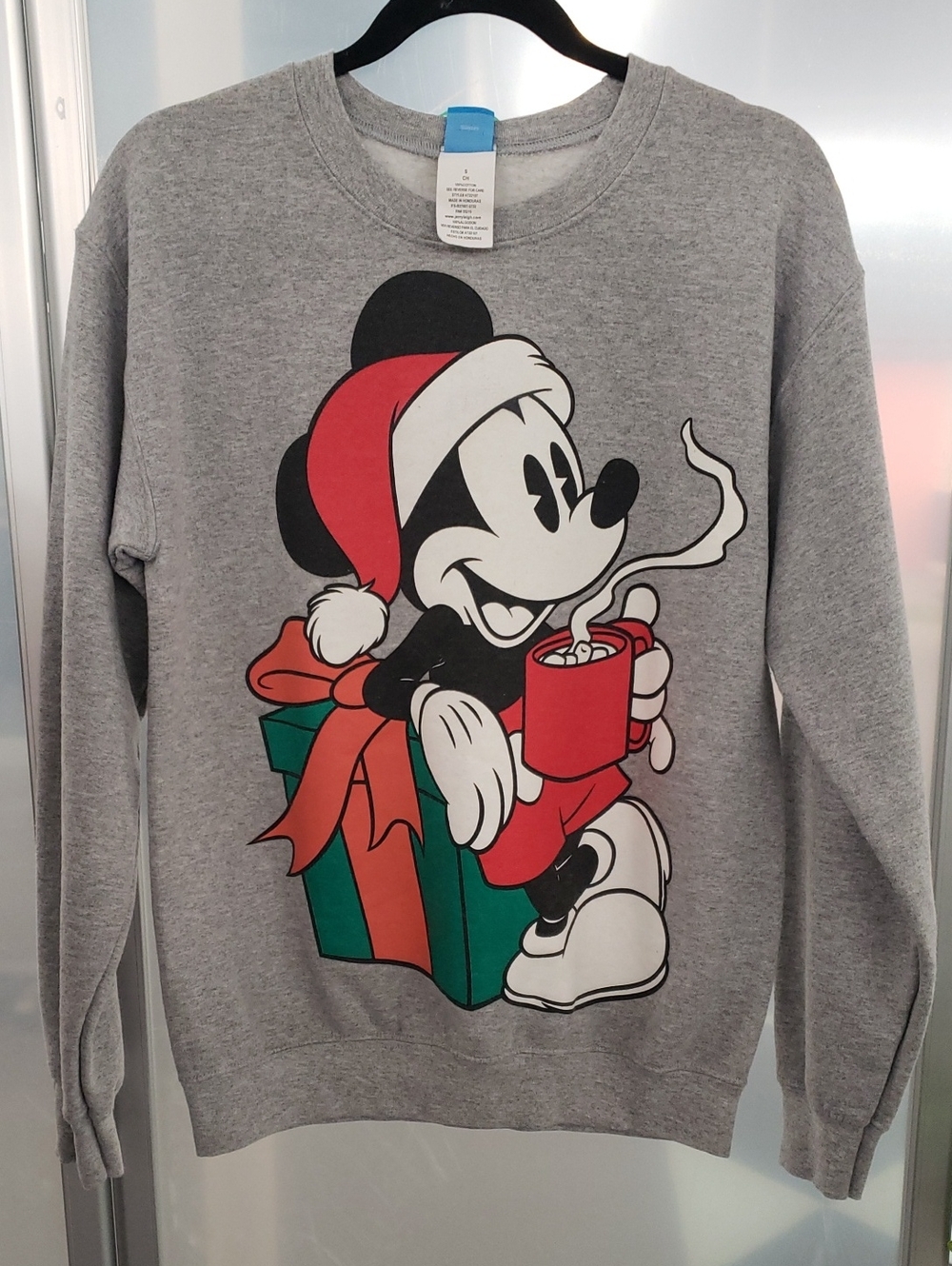 Mickey Hot Coco Santa Disney Sweatshirt
